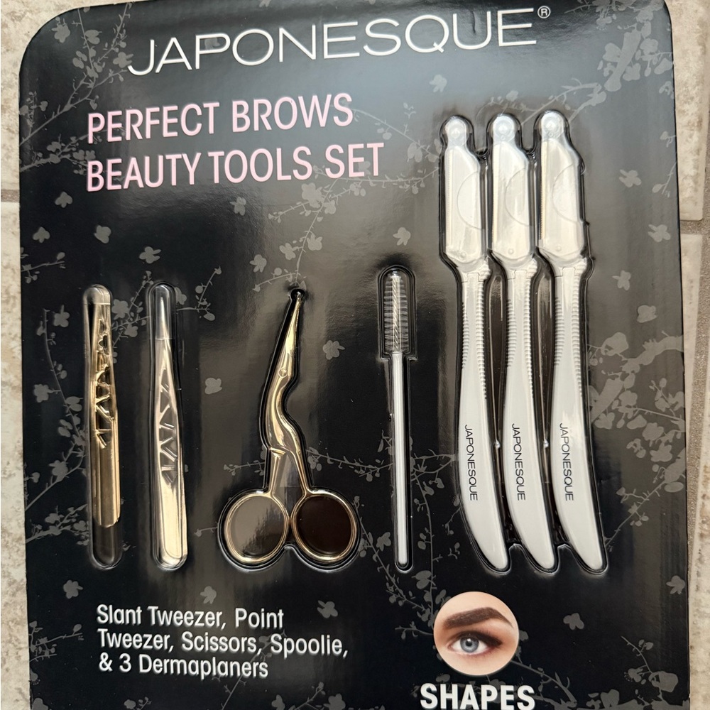 Japonesque Perfect Brows Beauty Tools Set 7 Pieces